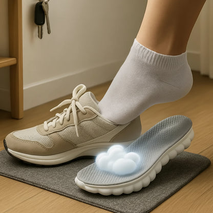 4D Shock-Absorbing Shoe Insoles – Comfort & Arch Support