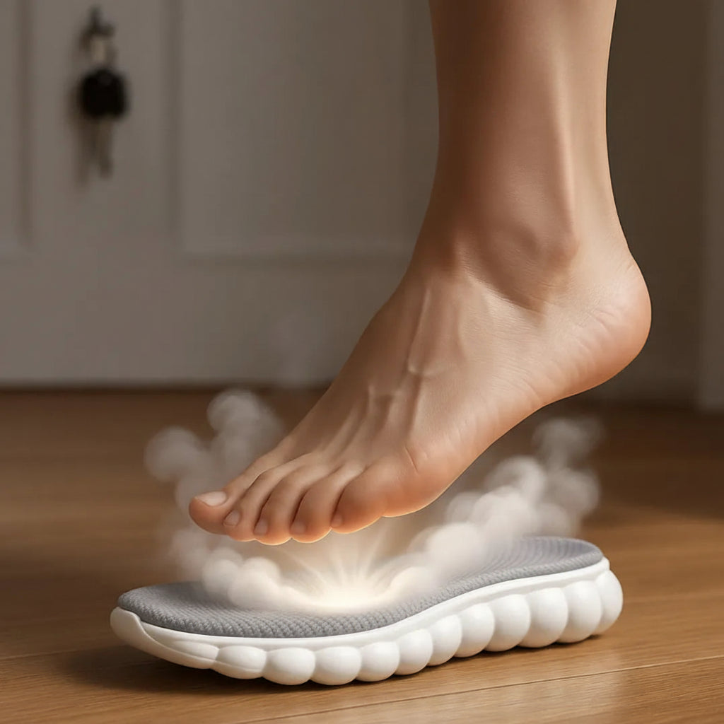 4D Shock-Absorbing Shoe Insoles – Comfort & Arch Support