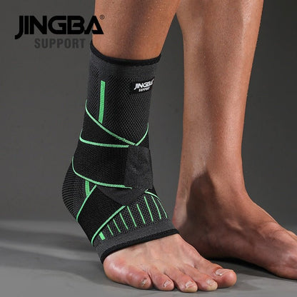 Ankle Support Sleeve with Bandage – Compression Brace