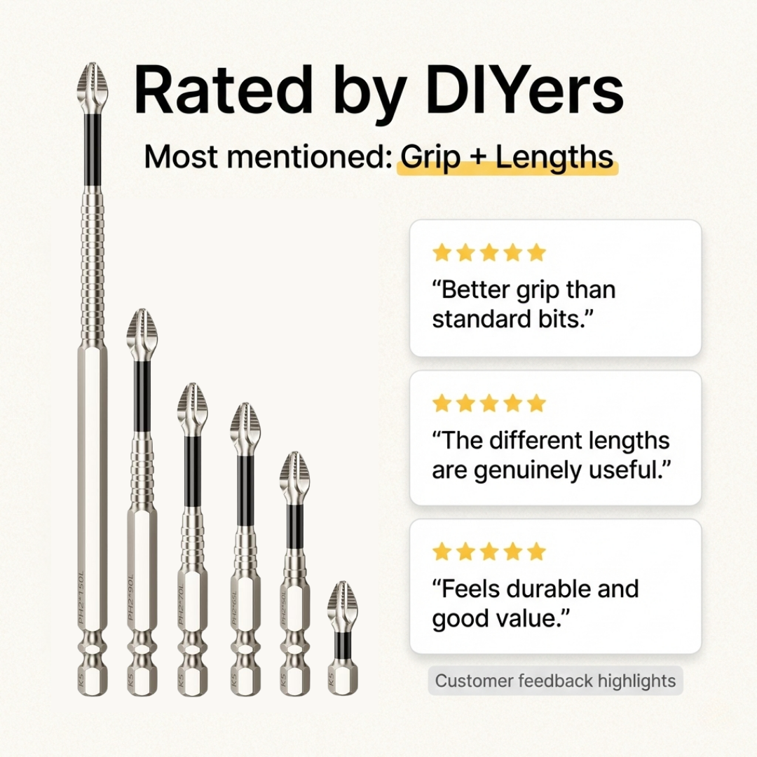 Anti-Slip Screwdriver Bit Set image 10