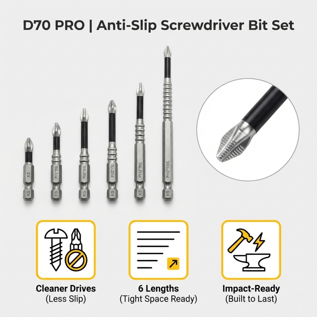 Anti-Slip Screwdriver Bit Set image 13