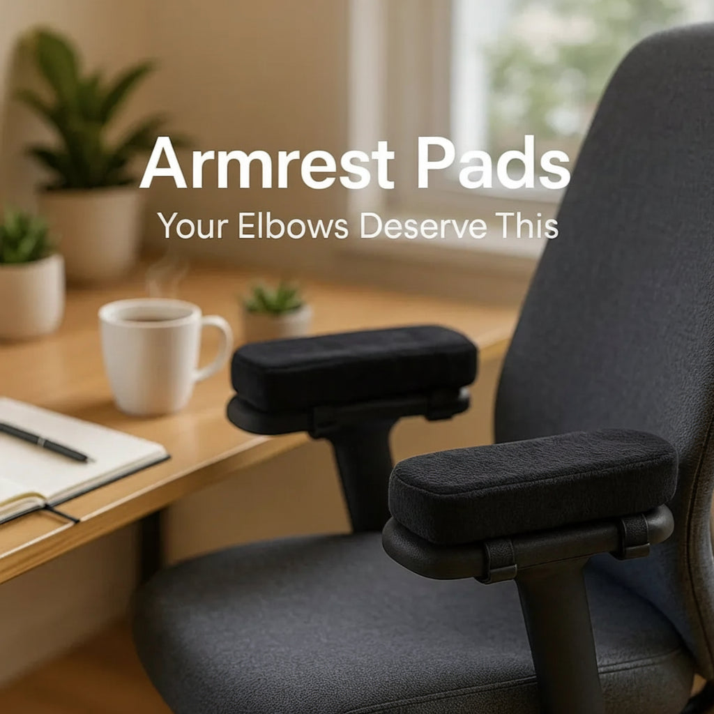 Armrest Pads for Office Chair for Elbow & Arm Comfort