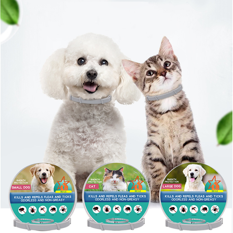 Flea & Tick Collar for Dogs & Cats - Natural Protection