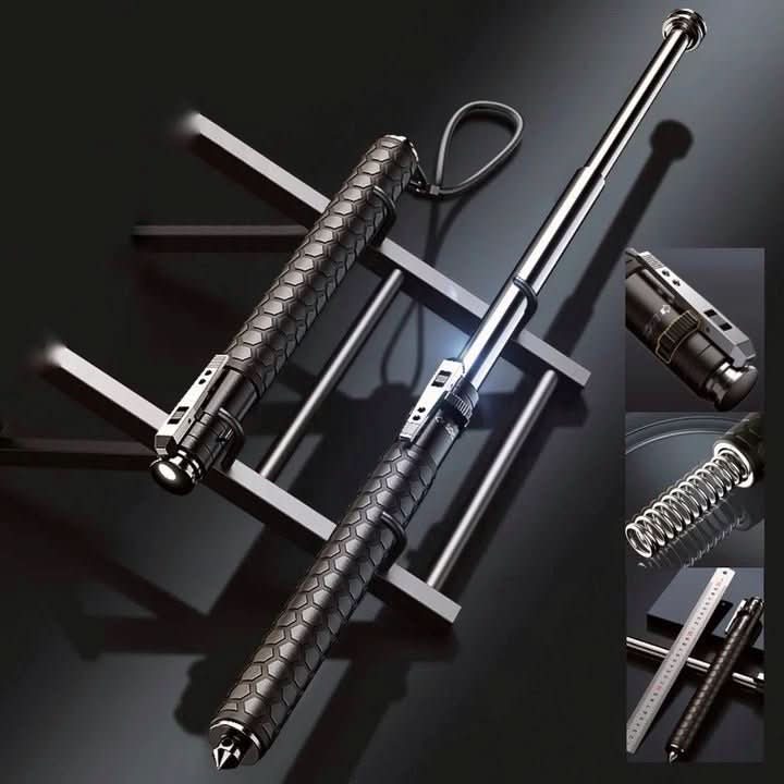 Telescopic Safety Cane – Pop Up Self Defense Stick