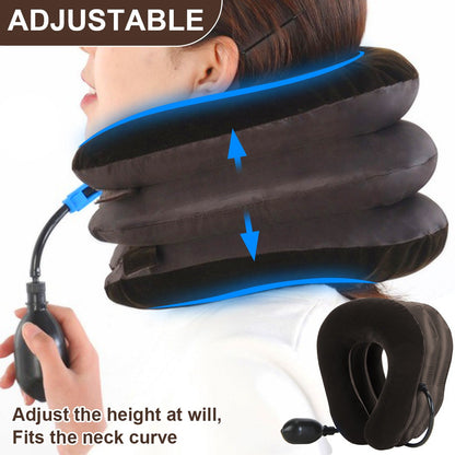 Inflatable Neck Support Brace for Pain Relief