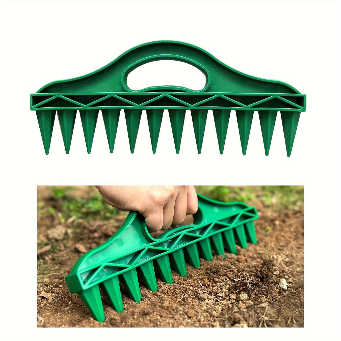 Seed Seeder Tool Set – 12 Hole Garden Dibbler