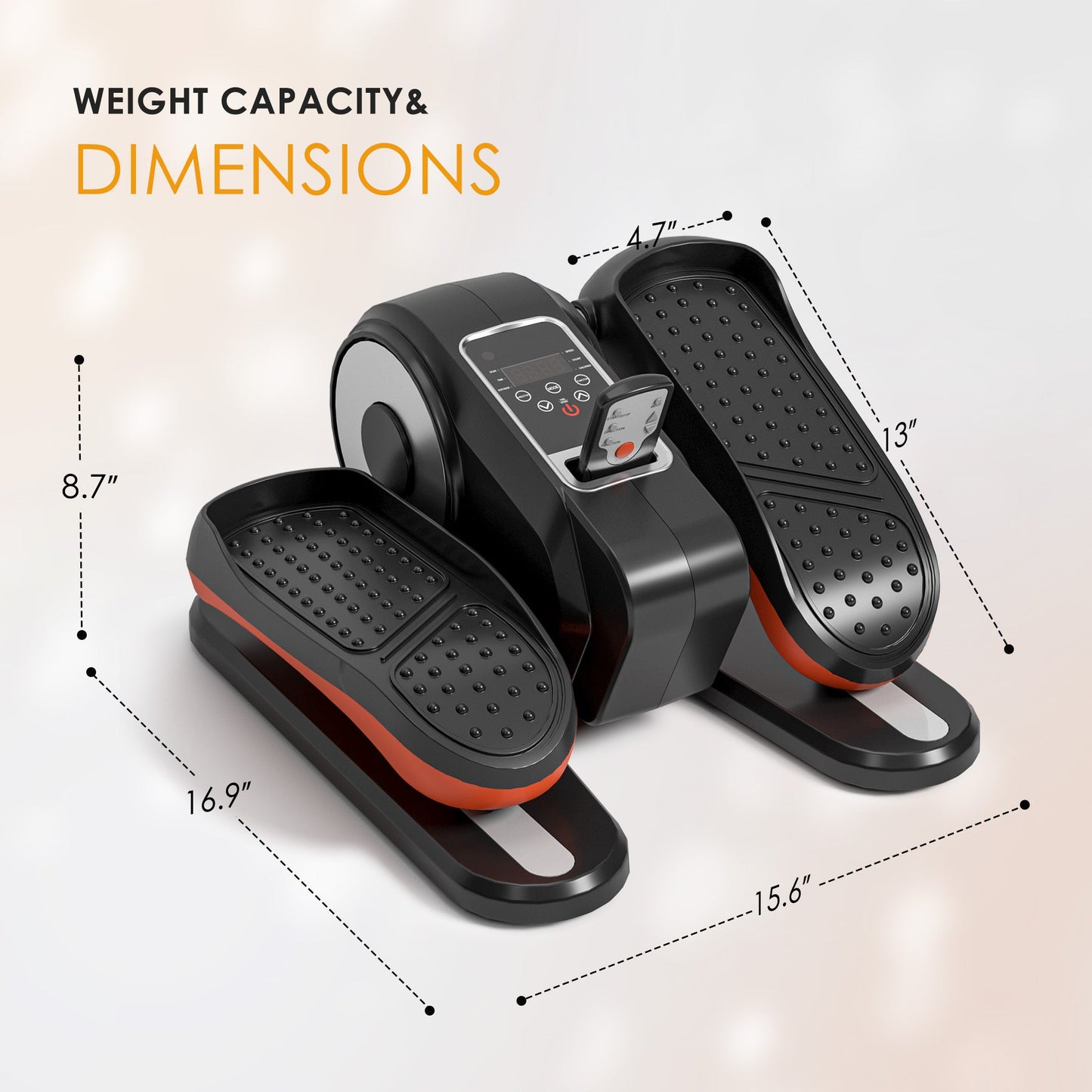 Under Desk Elliptical for Low-Impact Cardio & Fitness