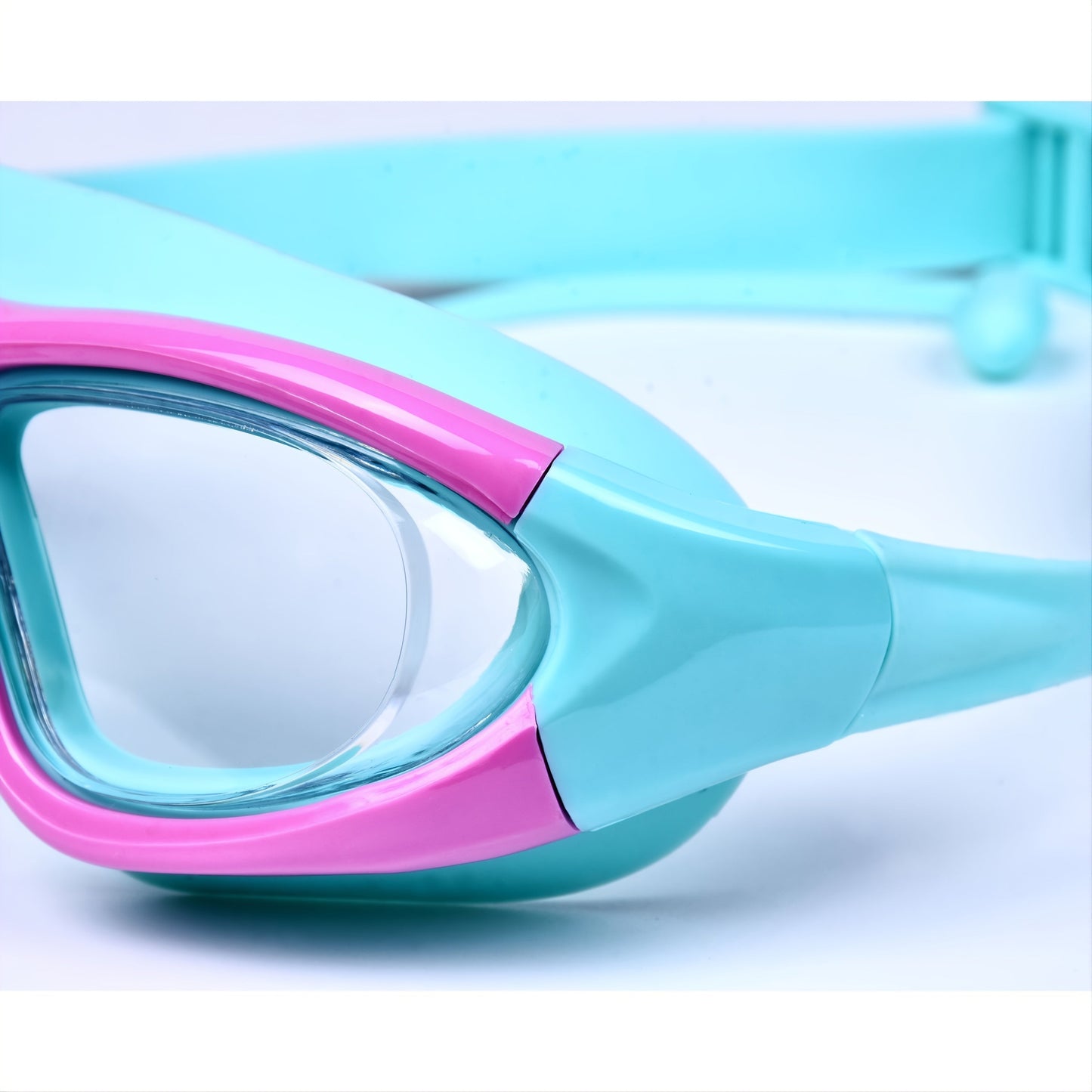 Children's swimming goggles with large frame – anti-fog
