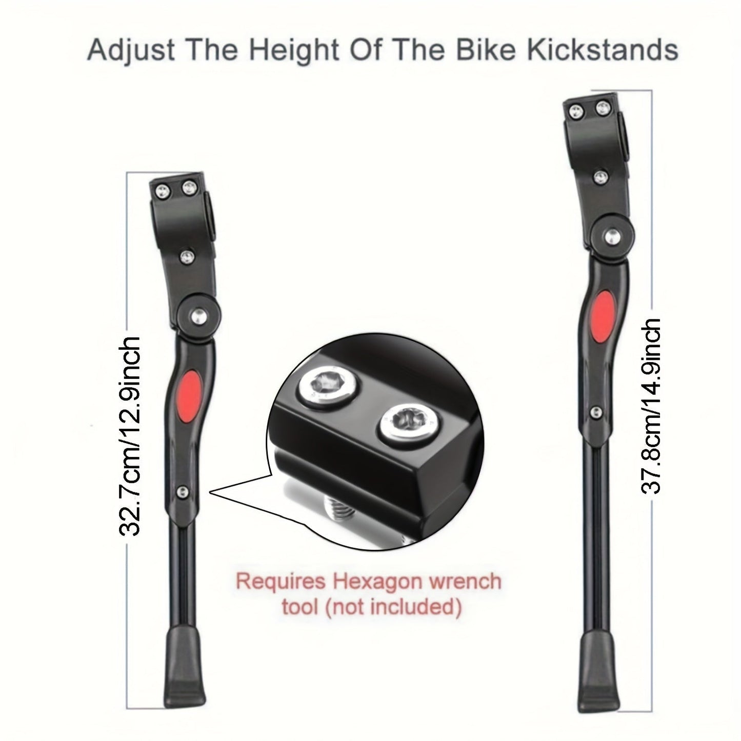 Adjustable Bicycle Kickstand