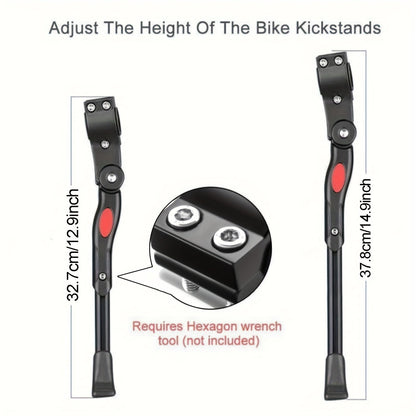 Adjustable Bicycle Kickstand