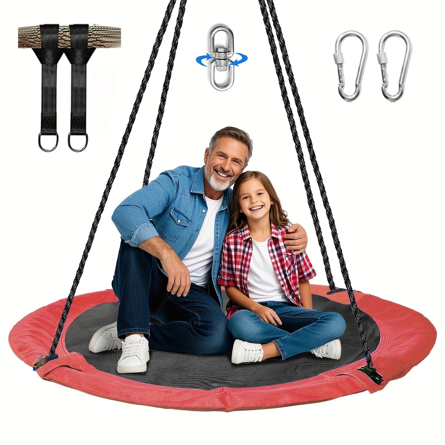 Large Tree Swing - Waterproof Outdoor Hammock Seat
