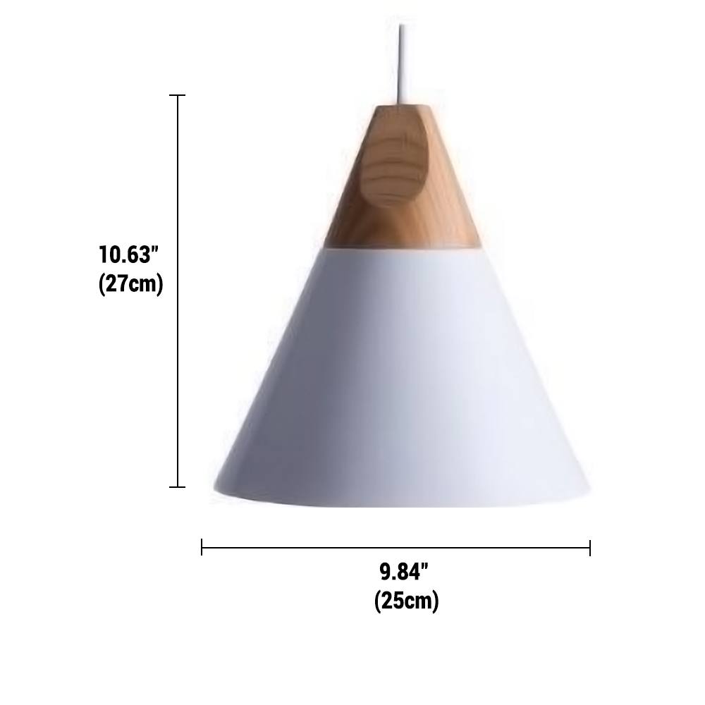 Wooden Pendant Light Minimalist Nordic Ceiling Lamp