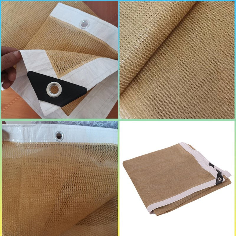 Triangle sun sail HDPE – Weatherproof with 90% UV protection