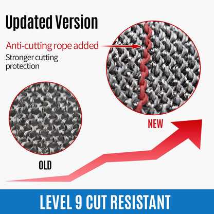 Cut Resistant Metal Glove – Stainless Steel Safety