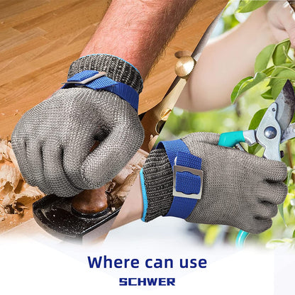 Cut Resistant Metal Glove – Stainless Steel Safety
