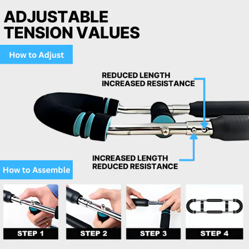 Gorilla Bar Chest Trainer – Upper Body and Arm Workout