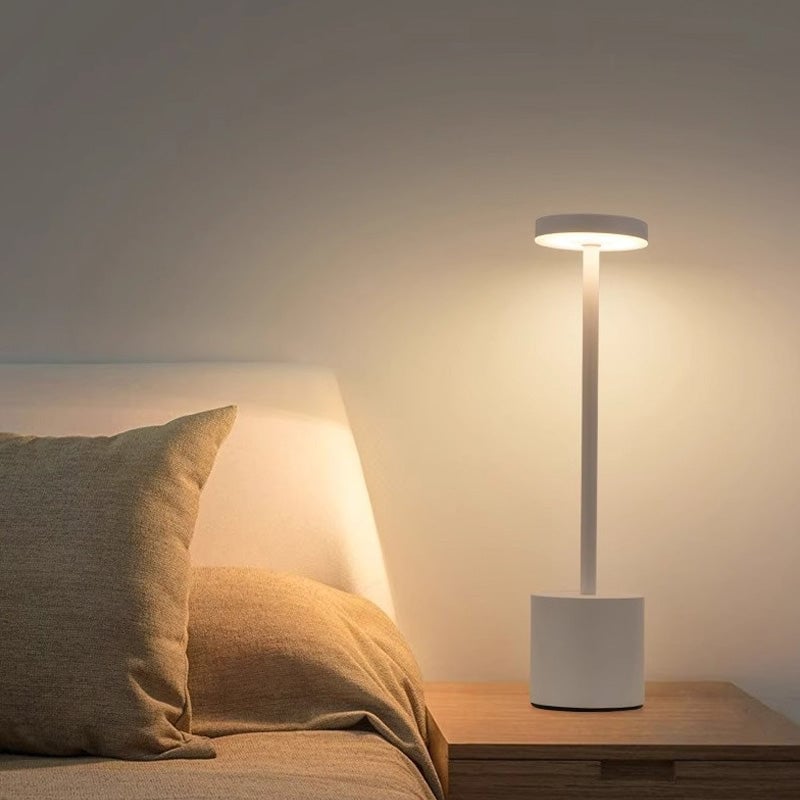 Portable Rechargeable LED Table Lamp – 3-Colour Touch Dimming – image 7