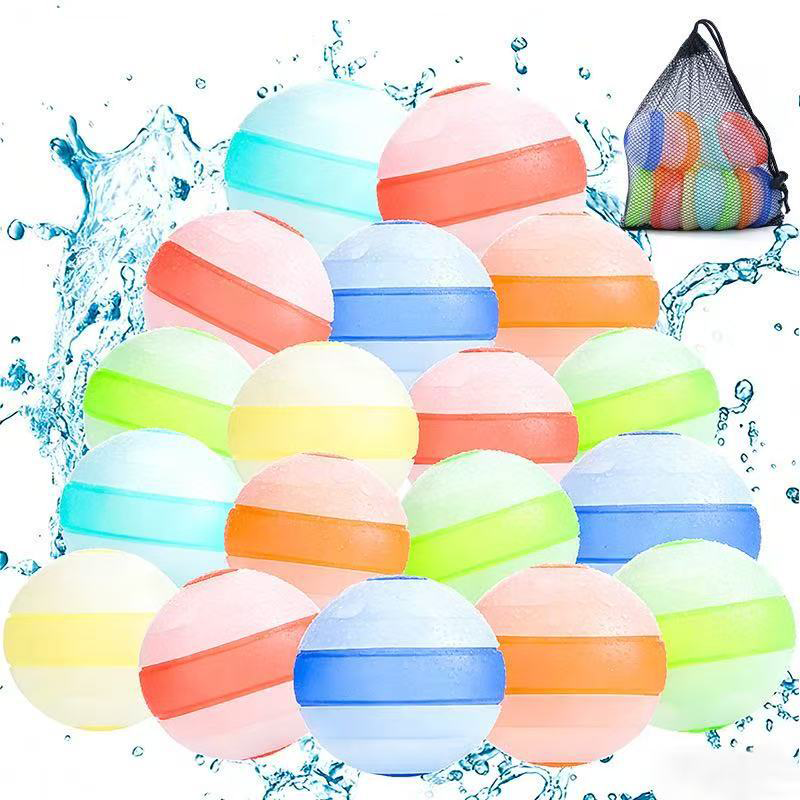Reusable water balls – Self-sealing for water fights