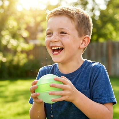 Reusable water balls – Self-sealing for water fights