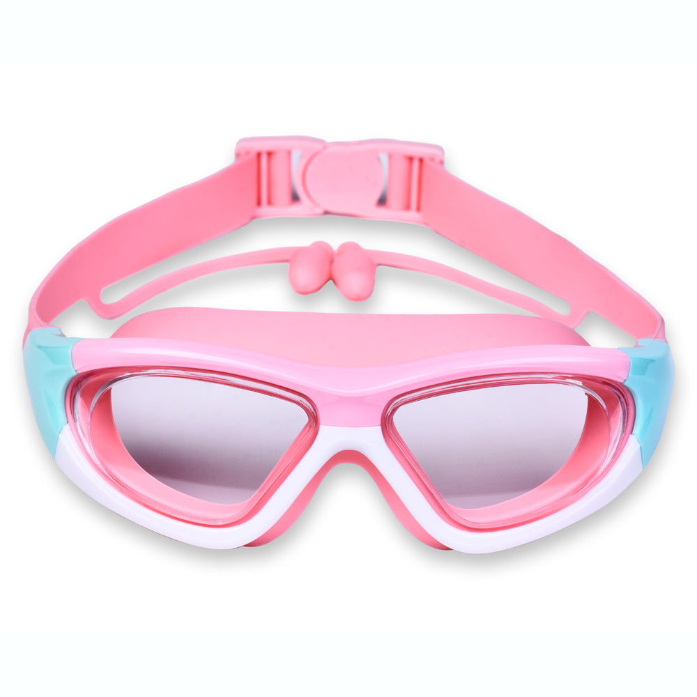 Children's swimming goggles with large frame – anti-fog