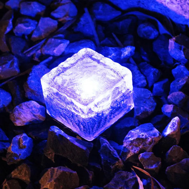 RGB LED Ice Brick Lights – Waterproof Paver Lamp