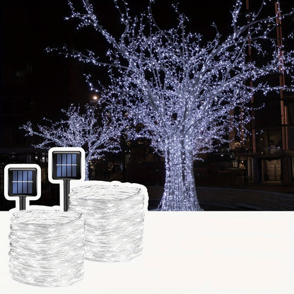 300LED Solar Fairy String Lights – 104ft Outdoor Decor