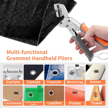 BetterOut grommet tool kit components