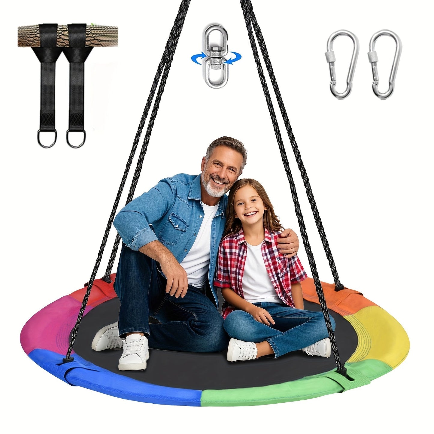 Large Tree Swing - Waterproof Outdoor Hammock Seat
