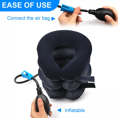 Inflatable Neck Support Brace for Pain Relief