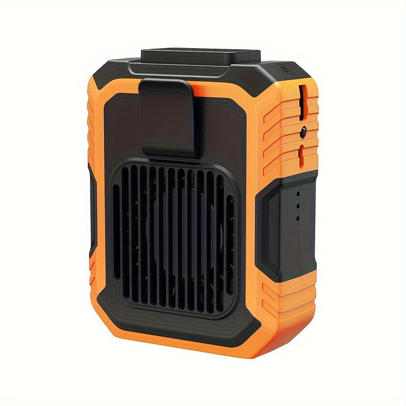 Portable Waist Fan for Hands-Free Cooling on Hot Days