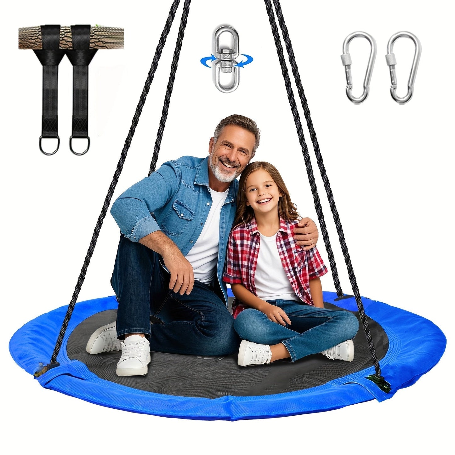 Large Tree Swing - Waterproof Outdoor Hammock Seat