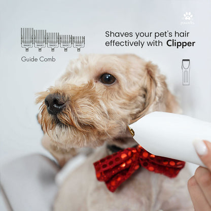 Pet Grooming Vacuum Kit – 5 Tools with 2.5L Dust Cup