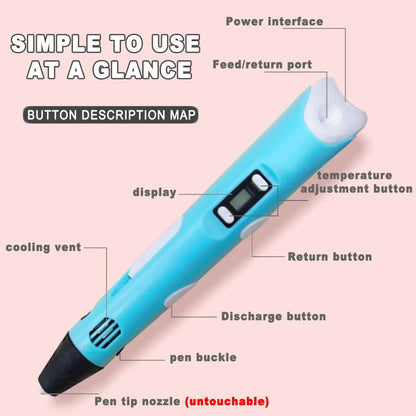 3D Drawing Pen with LCD and Adjustable Temperature product image 6