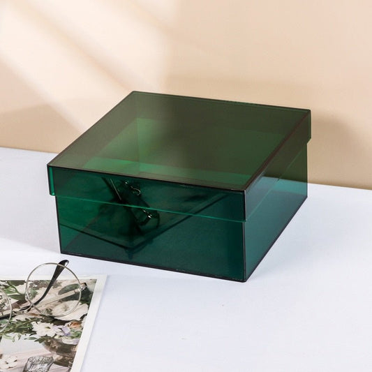 Acrylic Storage Organizer Box with Lid