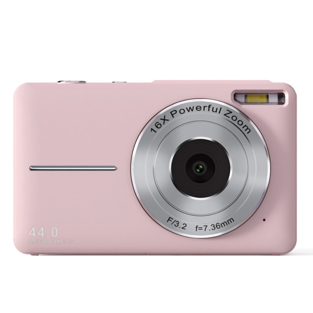 Compact 1080p 44MP Digital Camera with 16× Zoom