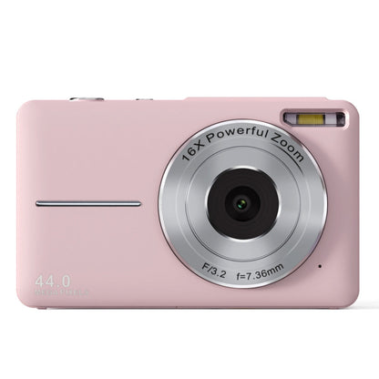 Compact 1080p 44MP Digital Camera with 16× Zoom
