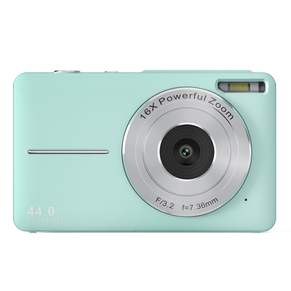 Compact 1080p 44MP Digital Camera with 16× Zoom