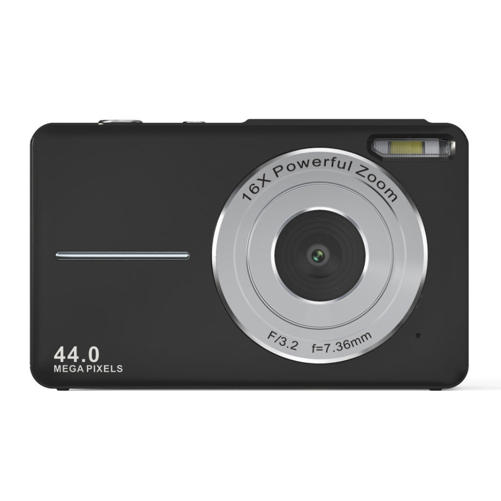 Compact 1080p 44MP Digital Camera with 16× Zoom