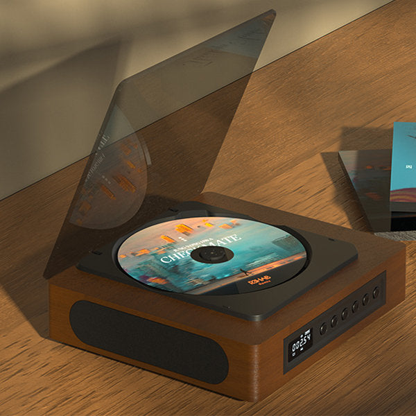 Vintage Bluetooth CD Player – Retro Wireless Music System