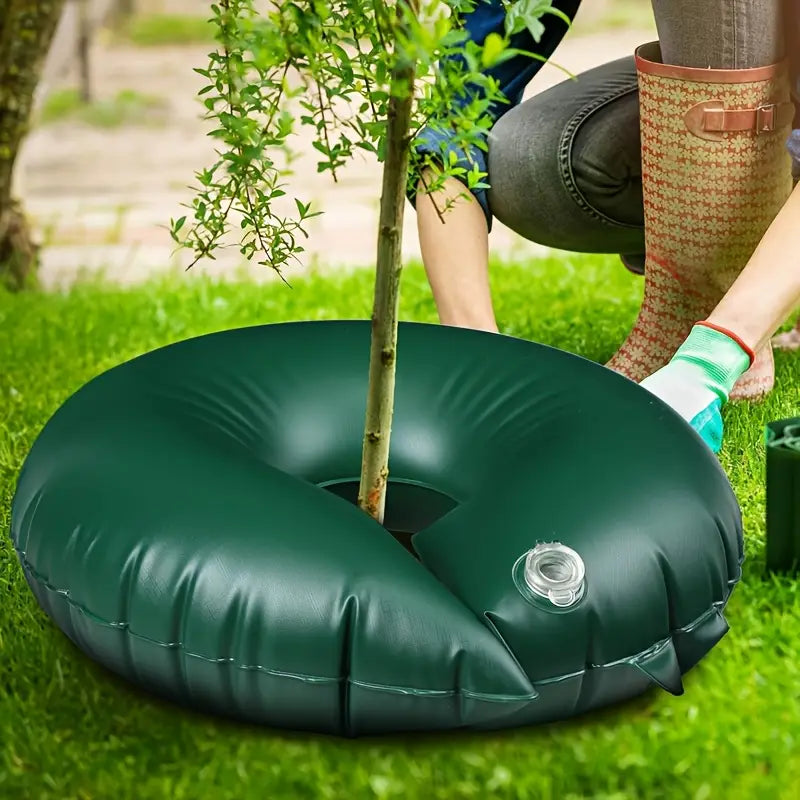 Inflatable tree watering for healthy trees