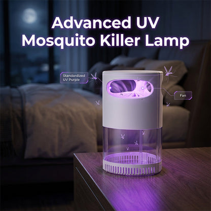 UV insect trap quiet with fan for mosquitoes