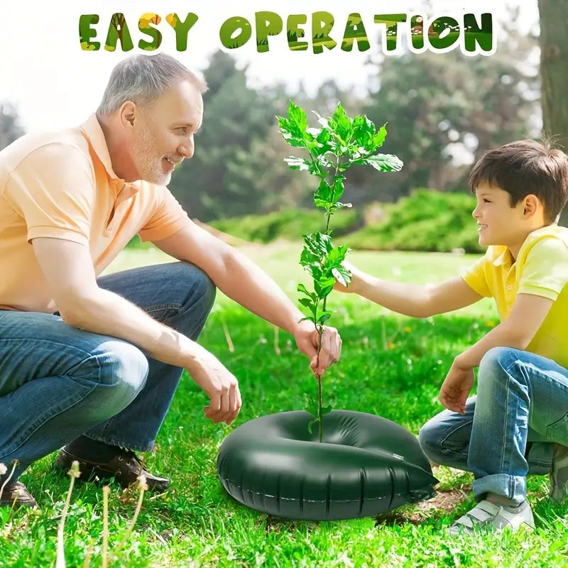 Inflatable tree watering for healthy trees