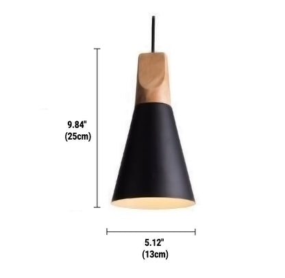 Wooden Pendant Light Minimalist Nordic Ceiling Lamp
