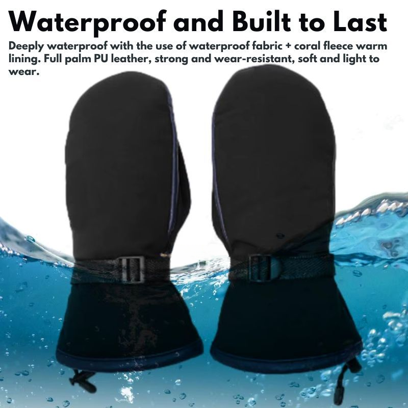 Rechargeable Heated Gloves – Waterproof Winter Ski Gloves