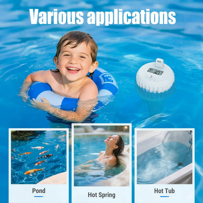 Wireless Pool Thermometer – Digital Floating Water Temperature Monitor