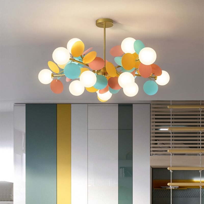 Flower Branch Chandelier Modern Ceiling Light