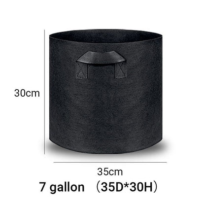Felt Fabric Planting Bag – Breathable for Healthy Roots