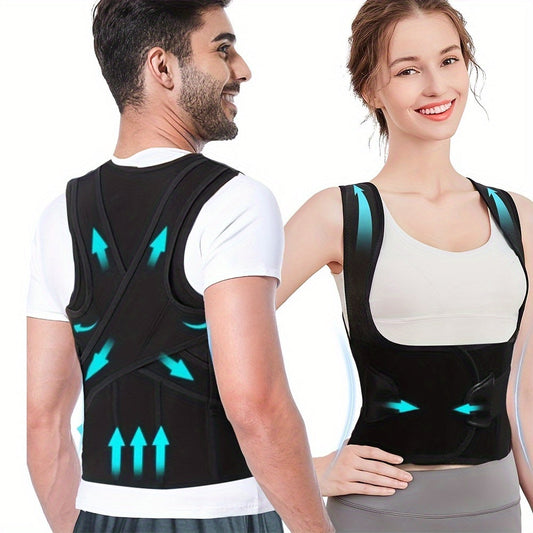 Back Posture Corrector – Adjustable Support for Spine Alignment
