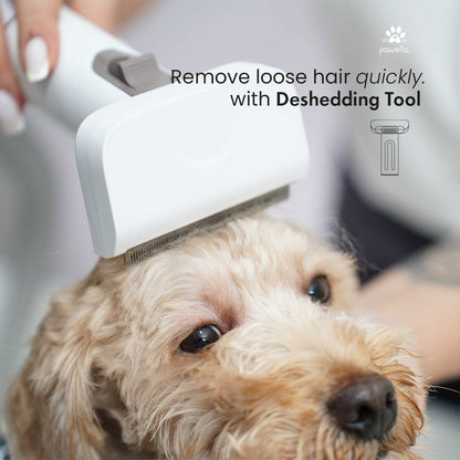 Pet Grooming Vacuum Kit – 5 Tools with 2.5L Dust Cup