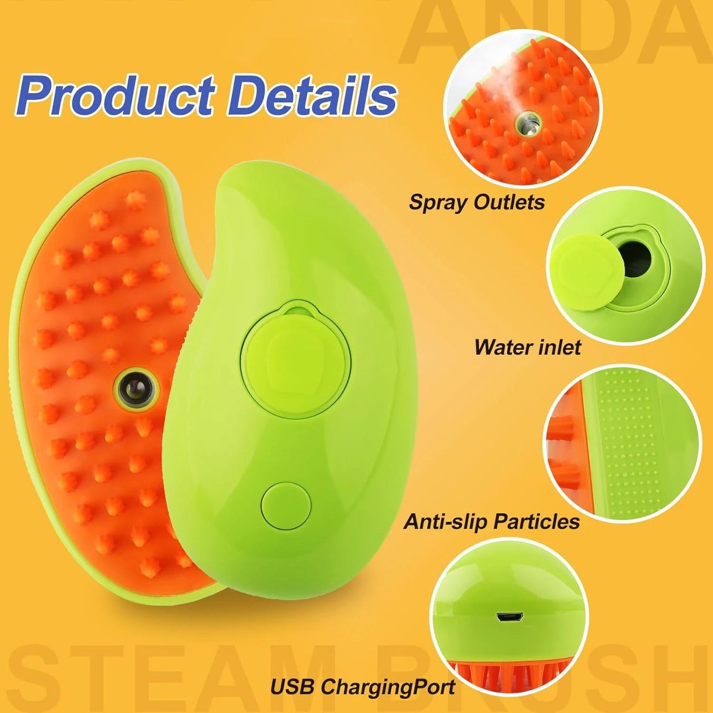 Mist Pet Grooming Comb